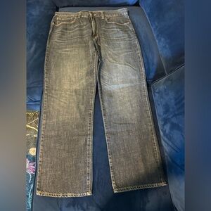 Gap loose fit Jean. Dark wash. 5 pocket. 34x30